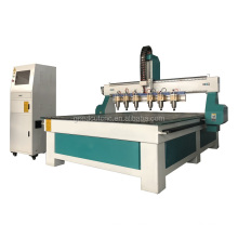Good Price 3D Engraving Wood Stair CNC Router Machine with Multi Spindle and Servo Motor